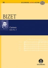 Bizet: Carmen Suite No. 2 (Study Score + CD) published by Eulenburg